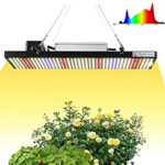 150Watts XE Series High Efficiency LED Grow Light with 3500K 660NM RED UV & IR and Dimmer